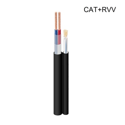 Optic/Power/Coaxial/Data/RG6/Rvv/Cat5e/Gdta  Composite Cable