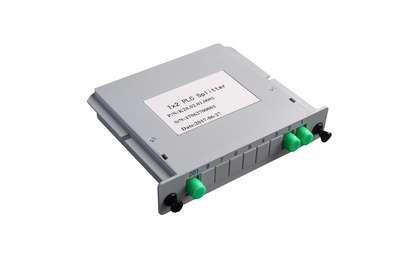 1x2 Blade Type PLC Splitter with output adapter for FTTX