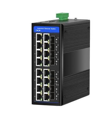 L3, Managed, Industrial Ethernet Switch, Uplink16 x 100/1000M Base-TX + Uplink 8 x Combo Gigabit + U
