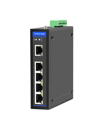 Industrial Ethernet Switch, 5 x 10/100/1000M Base-TX